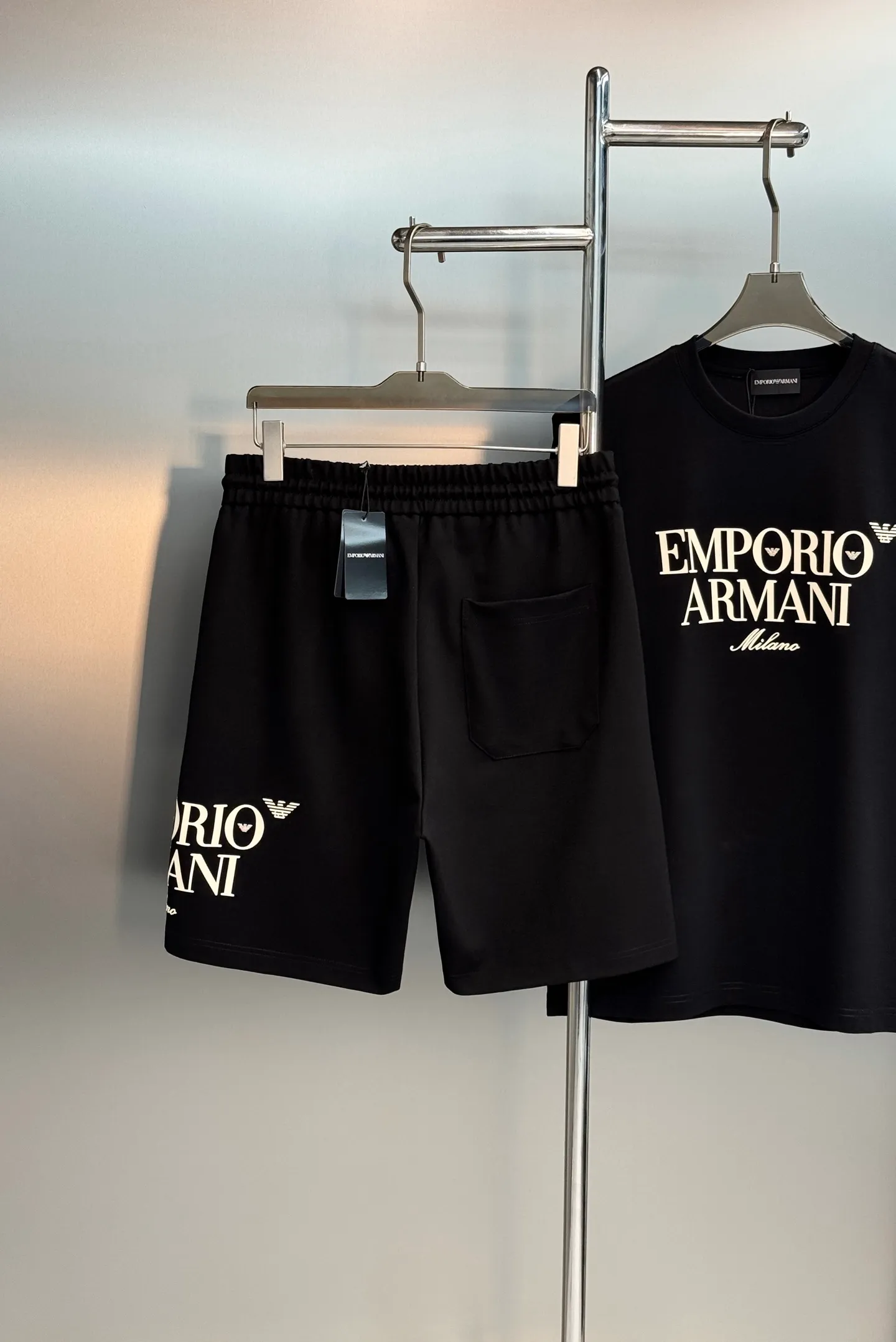 195。 190 ⚜️ Emporio Armani Original ～ . Same Style❤️ . ！ . ！ Premium . Breathable. . . ， OK. ！ ：Black.White.Dark Blue.Sizes：M-3XL/29-36 ❗️（S 4XL ！）175/140 L